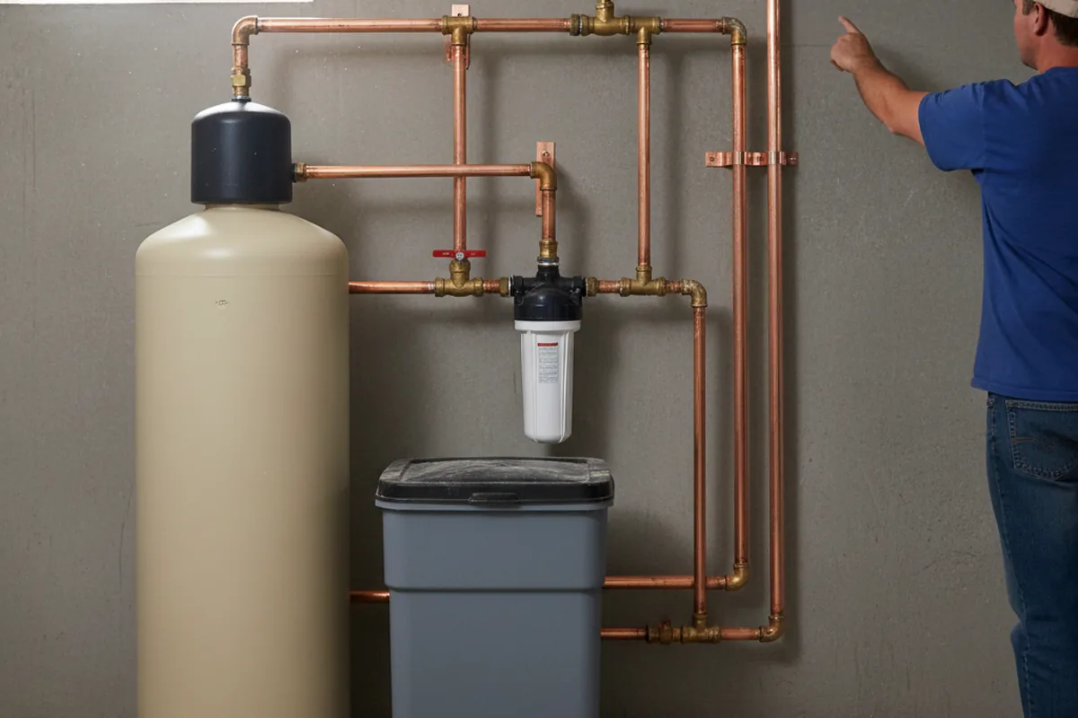 Whole-house water treatment system installed in Louviers